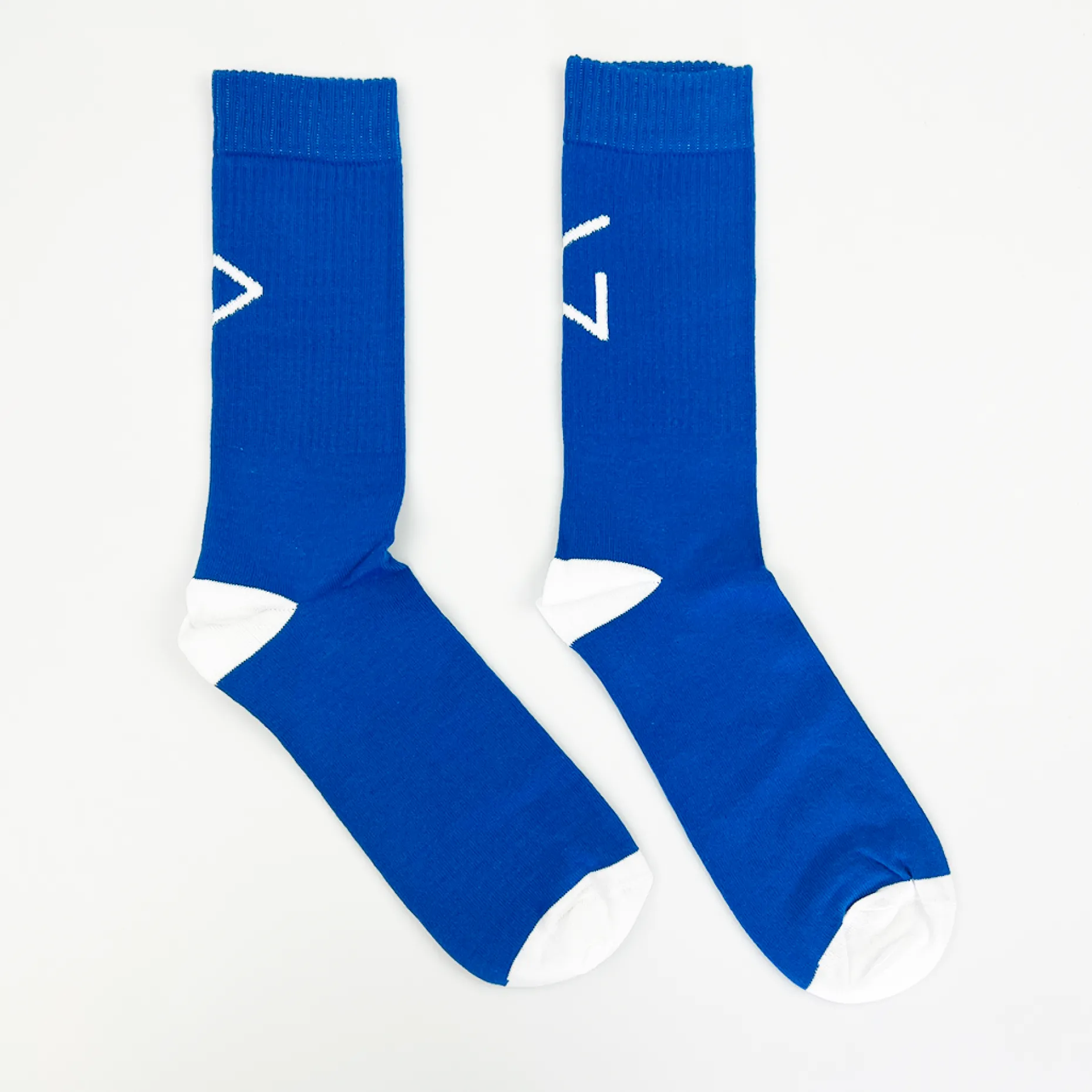 Daniel Chong Calcetines Blue & white logo Flash Sale