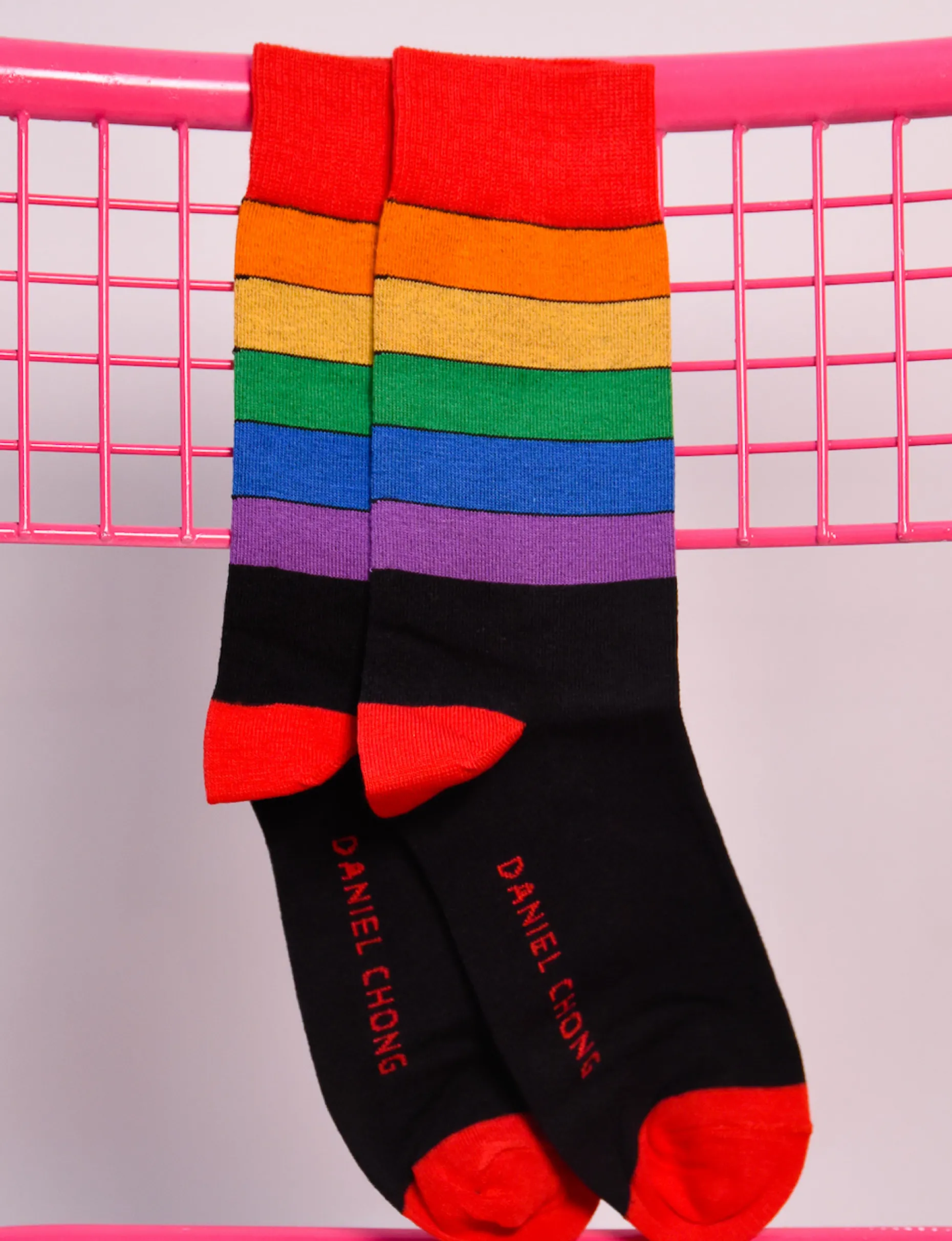 Daniel Chong Calcetines Pride negro New