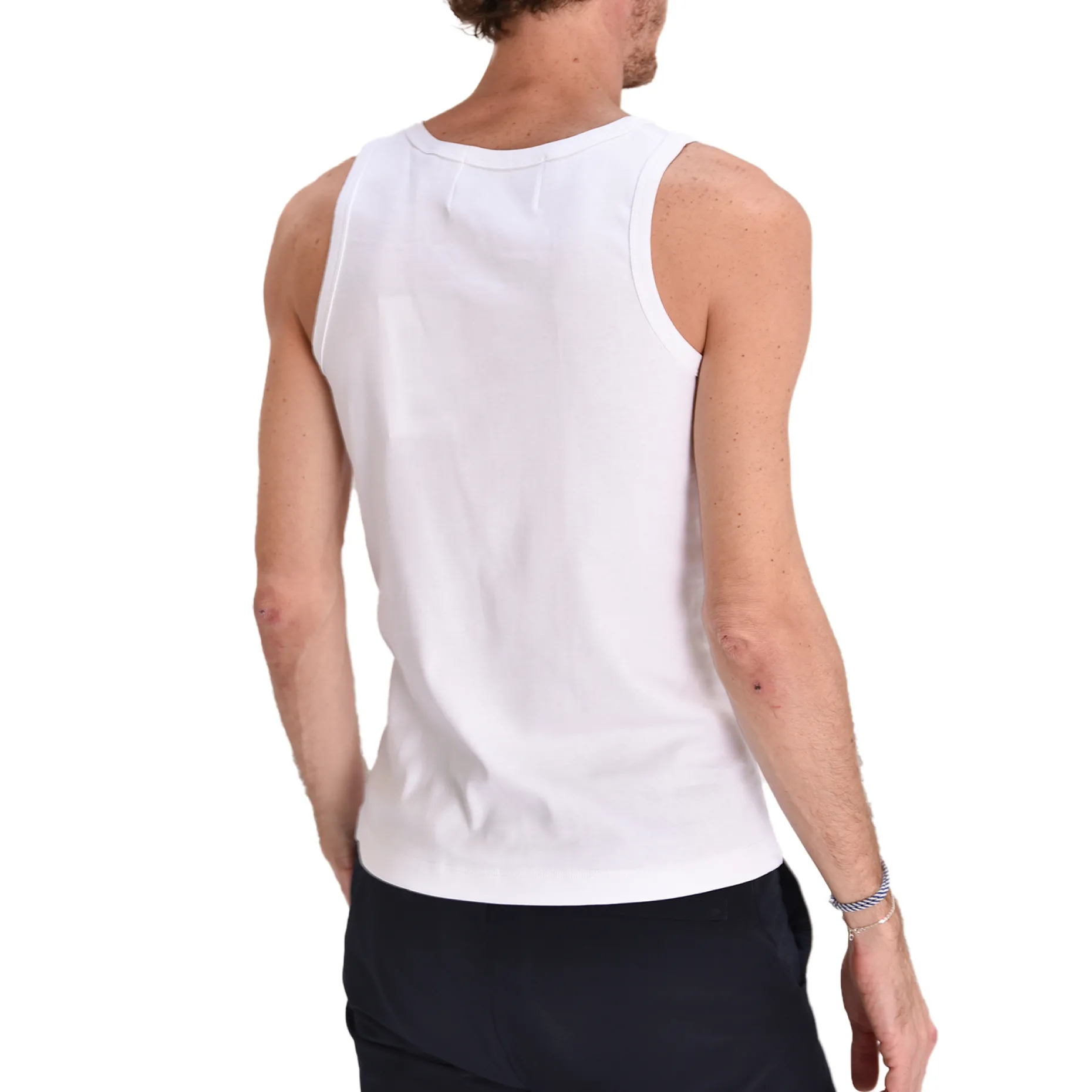 Daniel Chong CAMISETA DE TIRANTES BLANCA Discount