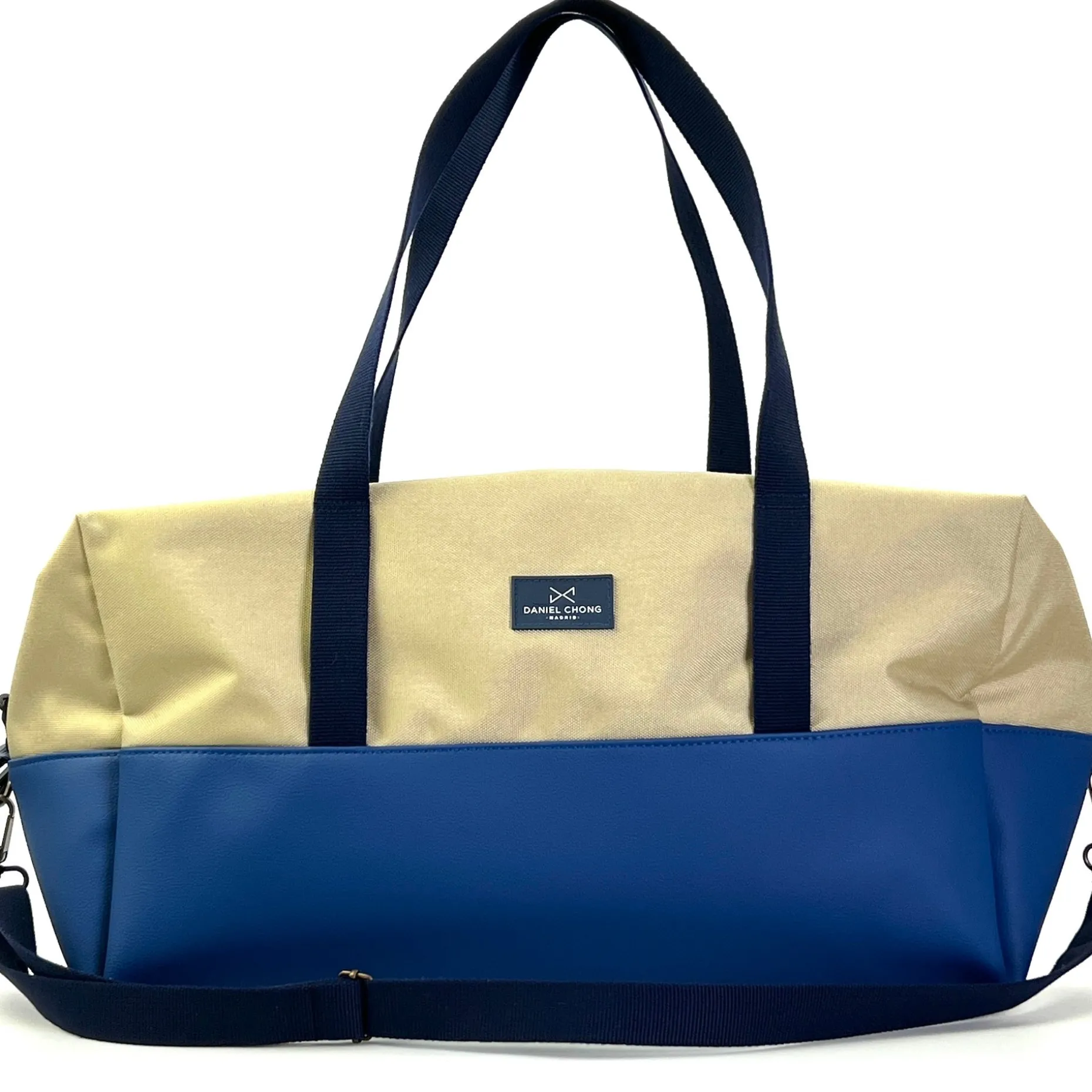 Daniel Chong Gym Bag Beige / Azul Real New