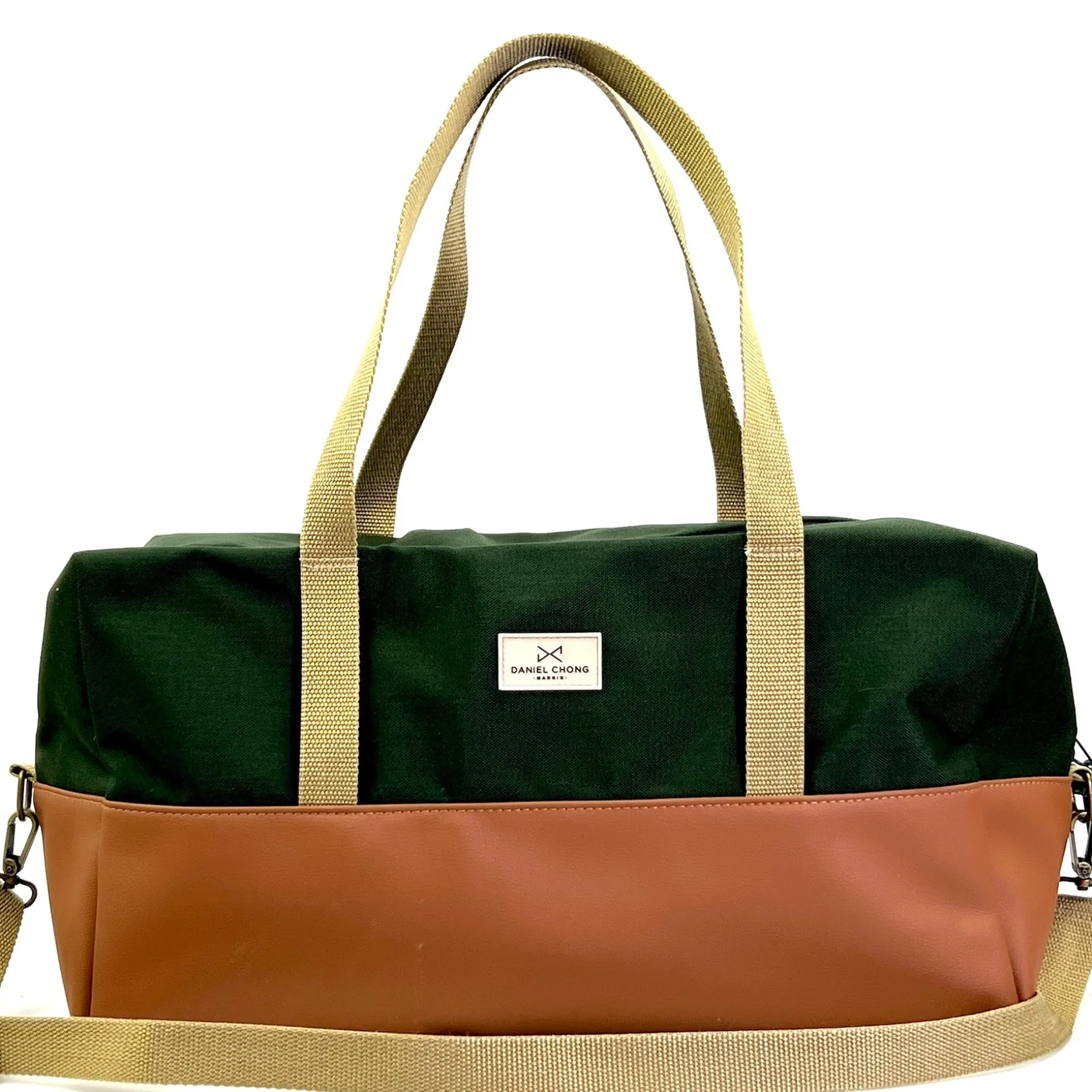 Daniel Chong Gym Bag Marrón / Verde Outlet